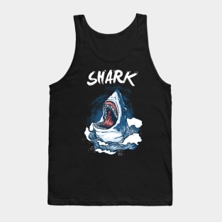 Shark Open Mouth Tank Top